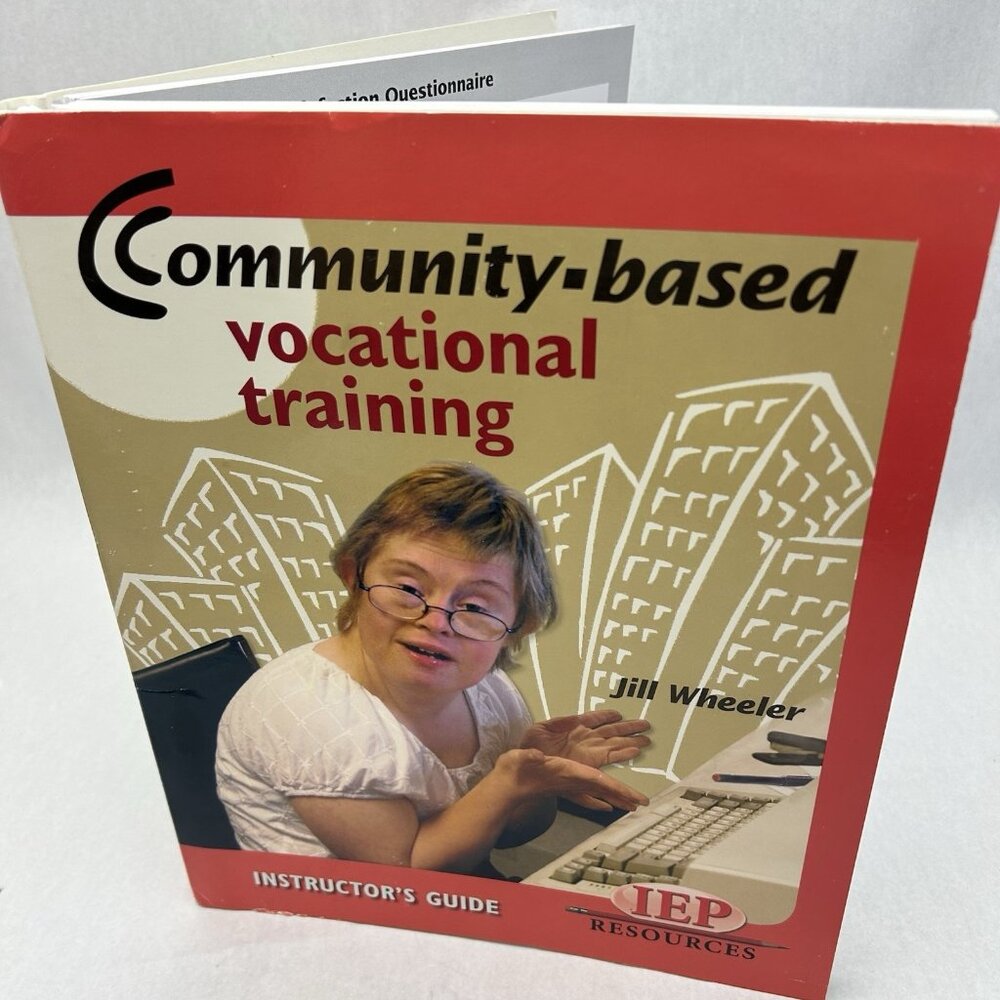 Community-Based vocational training - Jill Wheeler - Very Good